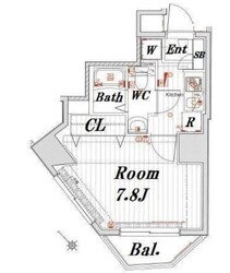 三ノ輪駅 徒歩6分 6階の物件間取画像